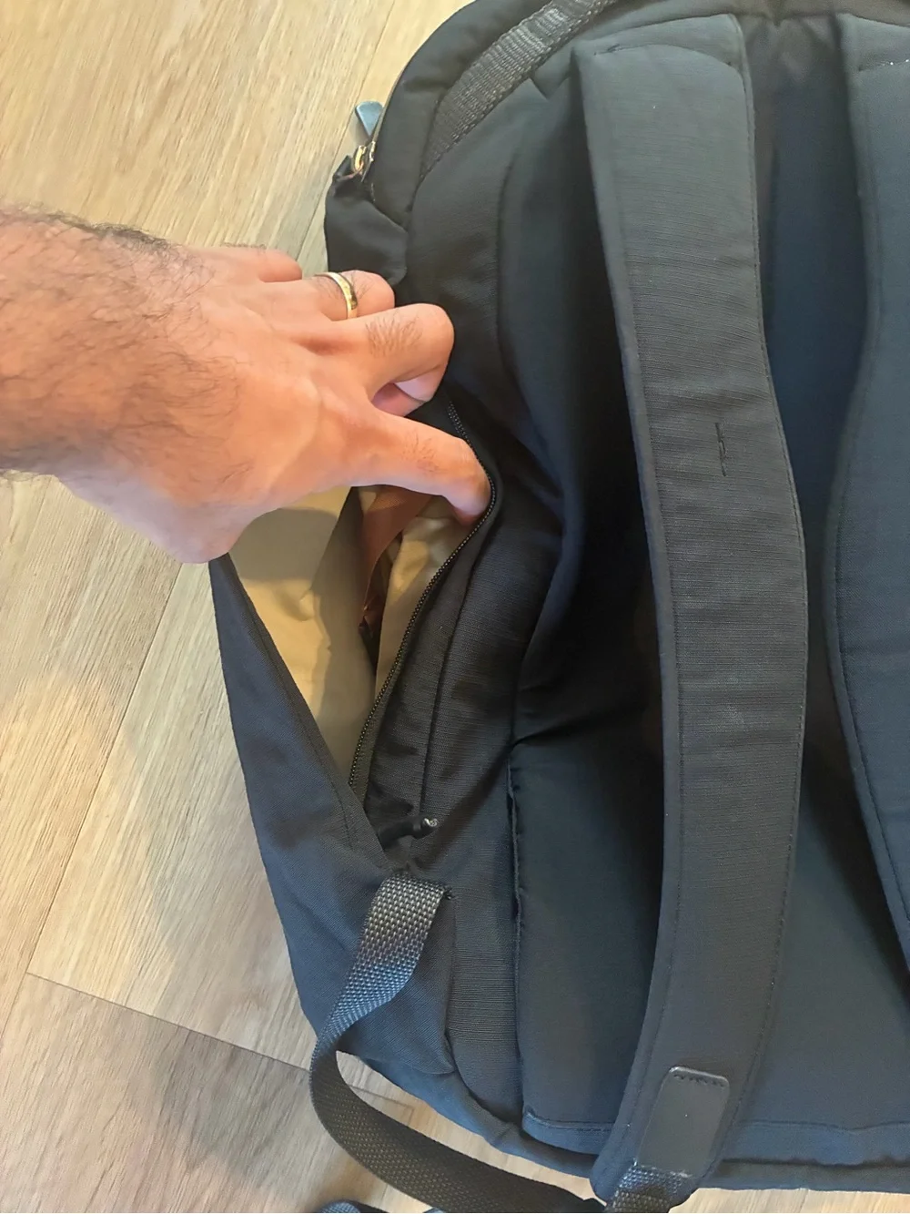 Bellroy Transit Workpack 20L V1 Black Laptop Work Travel Backpack